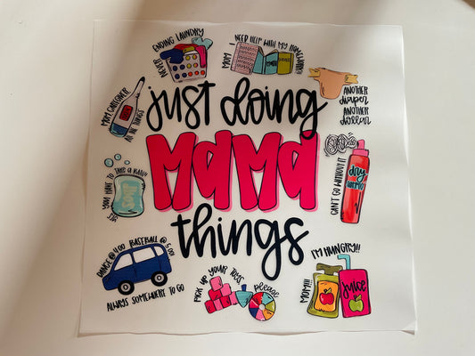 just doing mama things HT