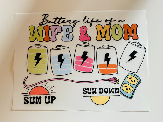 Wife & Mom Battery Life HT