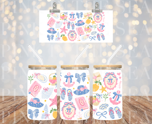 Blue & Pink Girly Summer